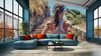 portrait of a woman Wall mural