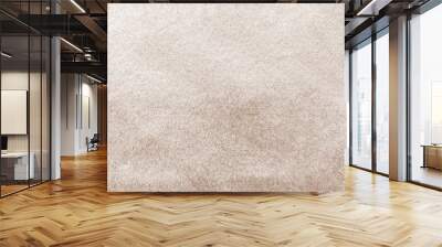 beige gold velvet background or velour flannel texture made of cotton or wool with soft fluffy velve Wall mural