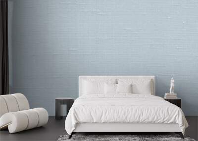 fine natural cotton silk fabric texture pattern background in light silver grey Wall mural