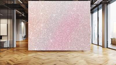 Rainbow multicolor glitter background colorful silver rose gold sparkling shiny wrapping paper  texture for Christmas holiday seasonal wallpaper decoration, greeting and wedding invitation card design Wall mural