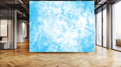 blue abstract background snowfall watercolor. blue snow background abstract blurred. Blue abstract watercolor painting textured on white paper background


 Wall mural