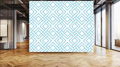 Interlaced Geometric Pattern  Wall mural