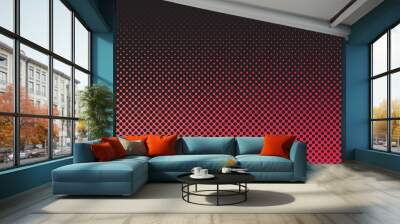 red and black background Wall mural