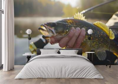 Angler Wall mural