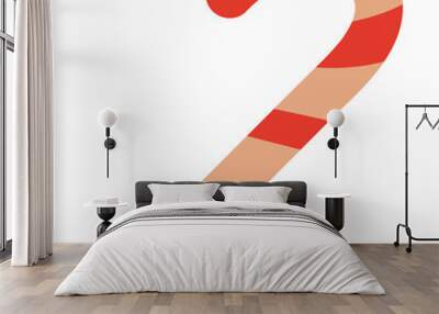 Candy cane cartoon Wall mural