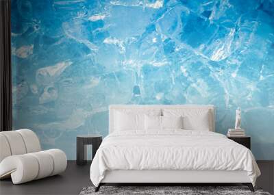 Ice for background Wall mural