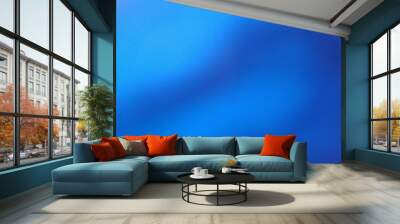 Light blue and dark blue Wall mural