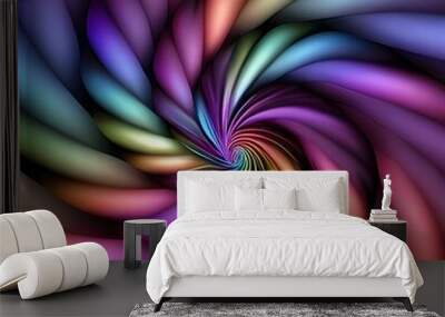 abstract fractal 2 Wall mural