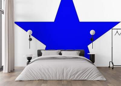 Blue Star Wall mural