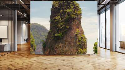 James Bond Island 2 off the Coast of Thailand Wall mural