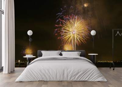 forth of july celebrations Wall mural