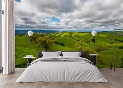 Mount Diablo and the China Wall Wall mural