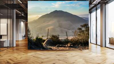 view of mountains in Central Coast, California Wall mural