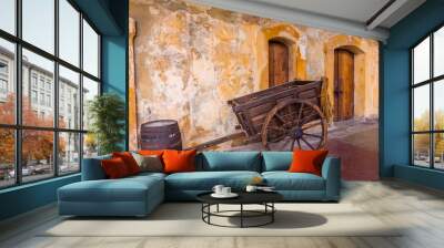 Rustic Wagon Wall mural