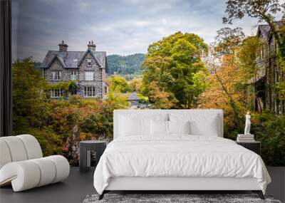 Betws-y-Coed Snowdonia National Park Wales Wall mural