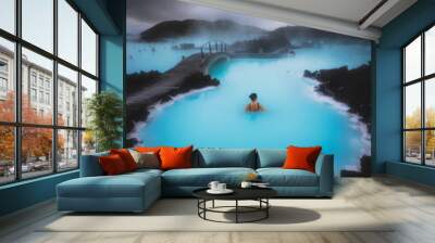 Blue Lagoon Iceland Wall mural