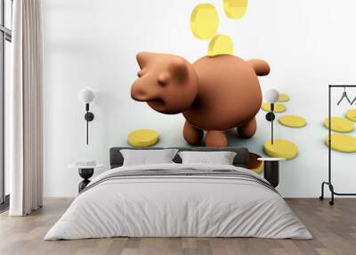 Piggy Bank 2 Wall mural