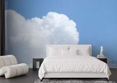 puffy cloud 2 Wall mural