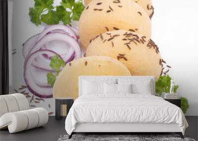 Sour milk cheese Wall mural