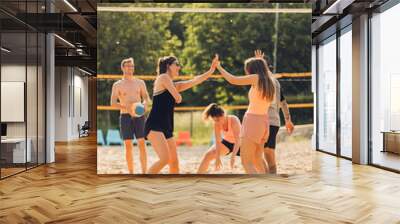 Beachvolleyball Wall mural