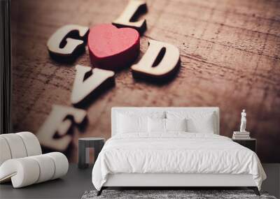 god is love Wall mural