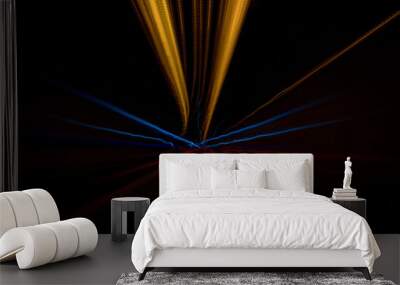 Light trails - Series 2 - Centric Wall mural