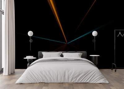 Light trails - Series 2 - Centric Wall mural