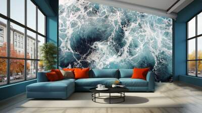 water swirls Wall mural