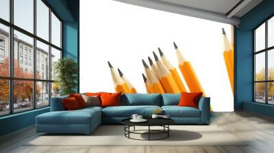 yellow pencils Wall mural