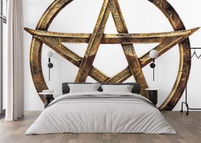 Pentagram transparent background PNG clipart  Wall mural