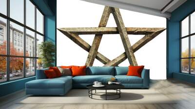 Pentagram transparent background PNG clipart  Wall mural