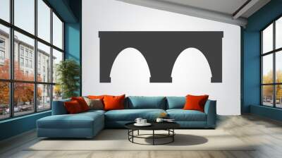 bridge icon- vector illustration Wall mural