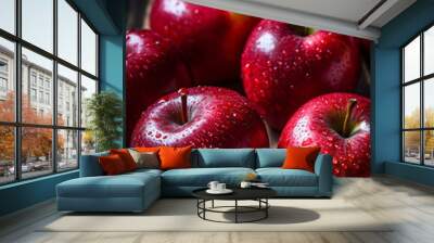 Red Delicious Apples Wall mural