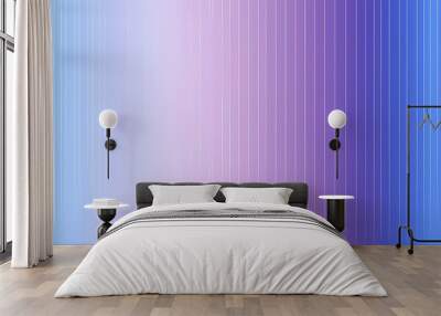 Digital technology blue purple gradient line poster web page PPT background Wall mural