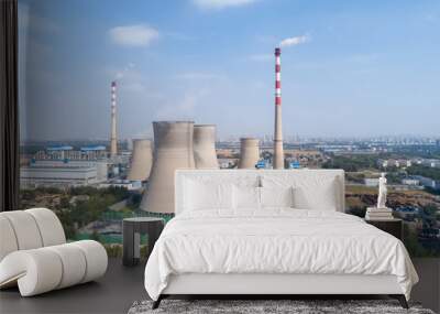 thermal power plant Wall mural