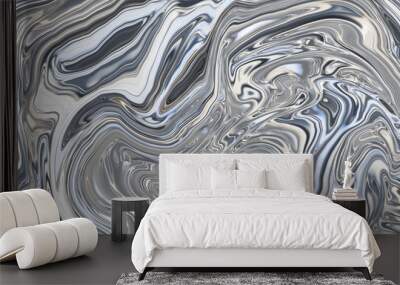 Abstract  art of beautiful paint of marble for texture background and design,Colorful and fancy colored Wall mural