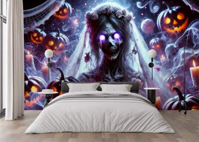 Spine-Chilling Halloween Art Collection
Transform your space with this exclusive collection of 15 stunning, photorealistic Halloween art pieces. Each image captures the eerie essence of Halloween with Wall mural