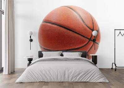 Basketbal isolate on white background. Wall mural