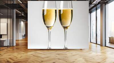 glasses of sparkling wine Wall mural