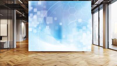 Abstract background technology in vector Wall mural