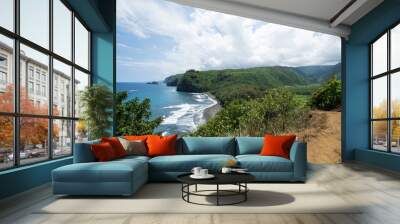 Pololu Valley Overlook, Hawaii Wall mural