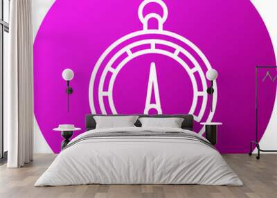 Barometer Icon Style Wall mural