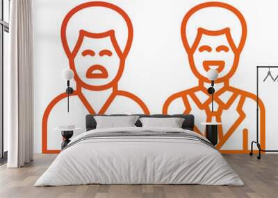 Envy Icon Style Wall mural