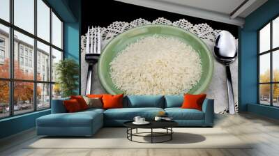 Rice Wall mural