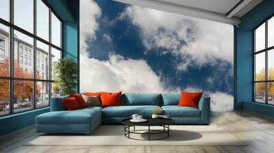 clouds in the sky Wall mural