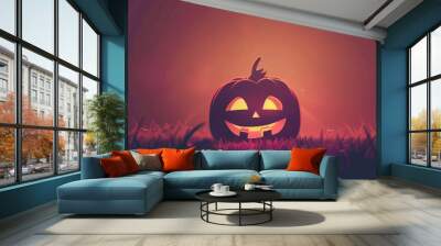 Holiday event halloween background concept illustration Wall mural