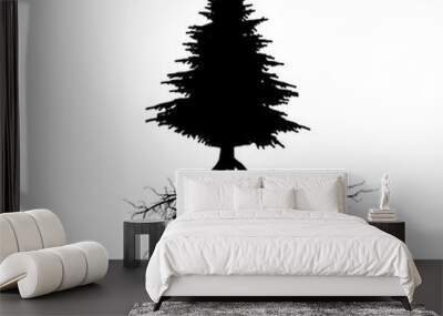 Tree with roots Wall mural