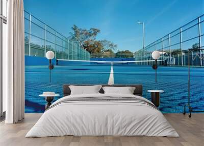 tennis court Wall mural