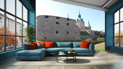 Kalmar Castle in the city of Kalmar, Sweden Wall mural