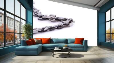 chain saw link power Wall mural